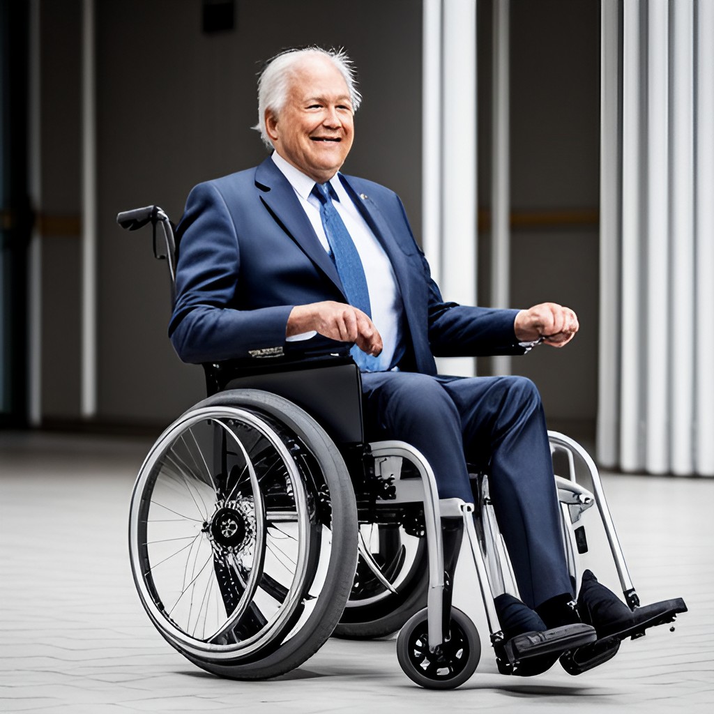 How does an electric wheelchair work